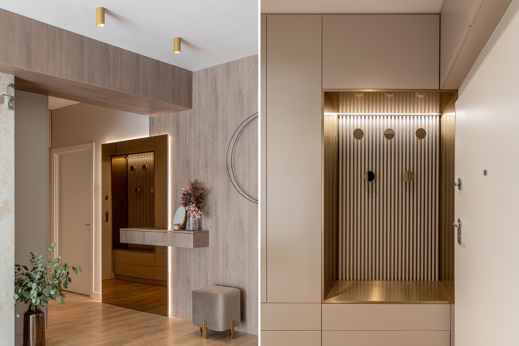 Design interior hol intrare Bucuresti