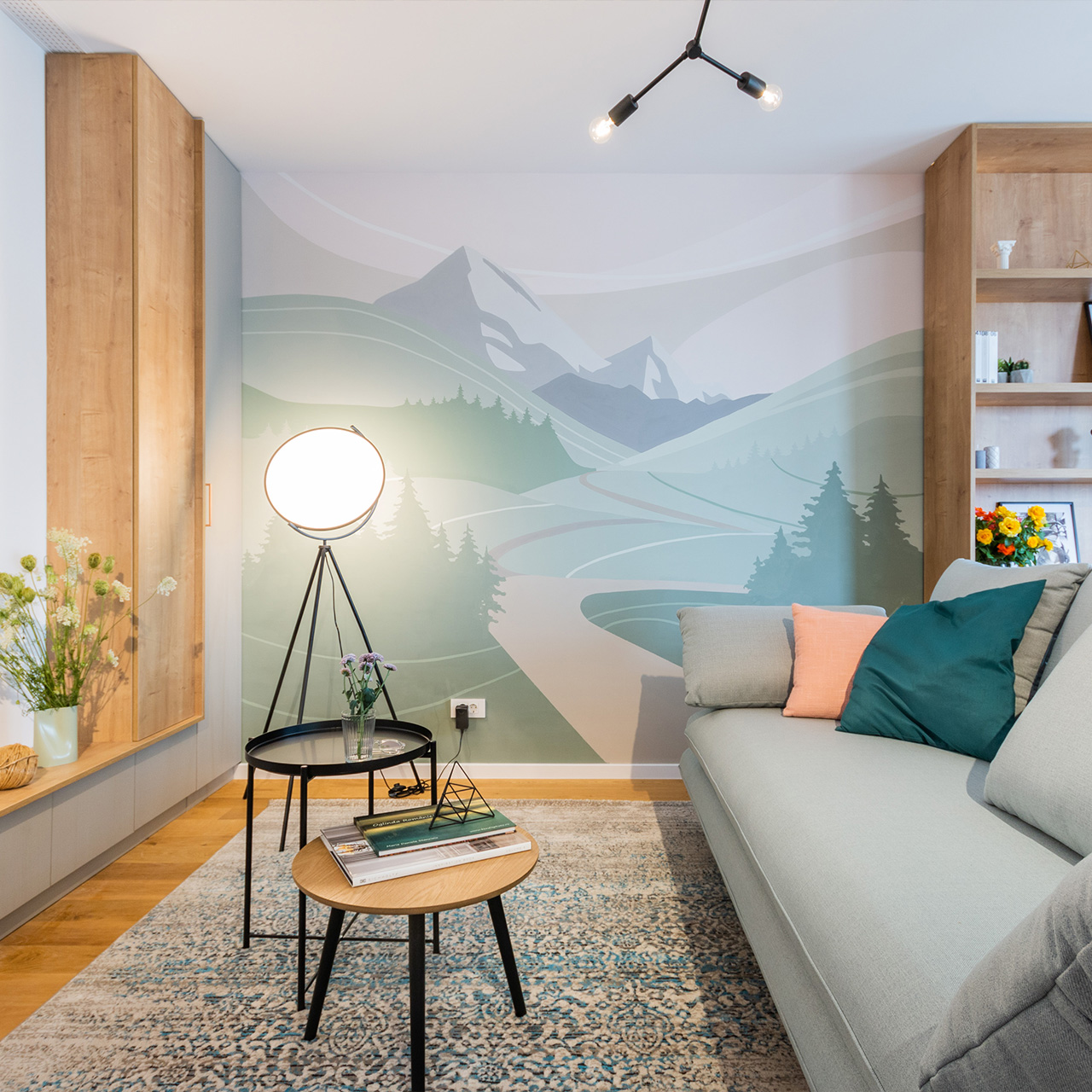 Designist.ro – Apartament Pastel Living Designist.ro – Apartament Pastel Living