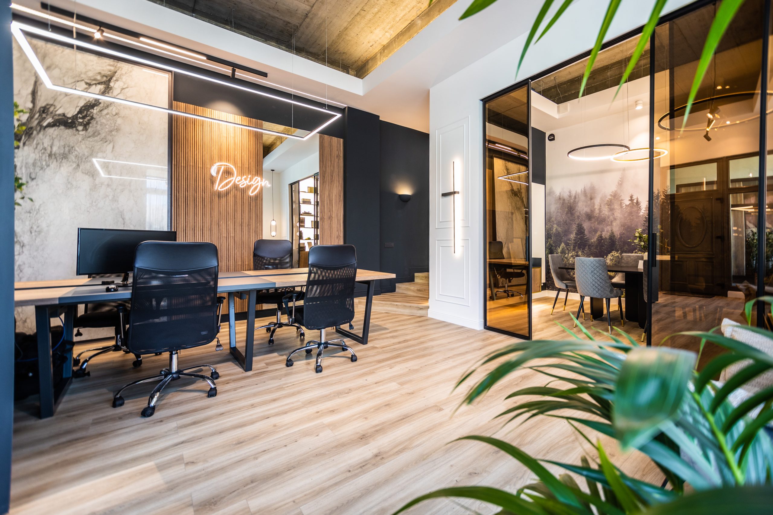Design interior birou MiSo Architects Brasov