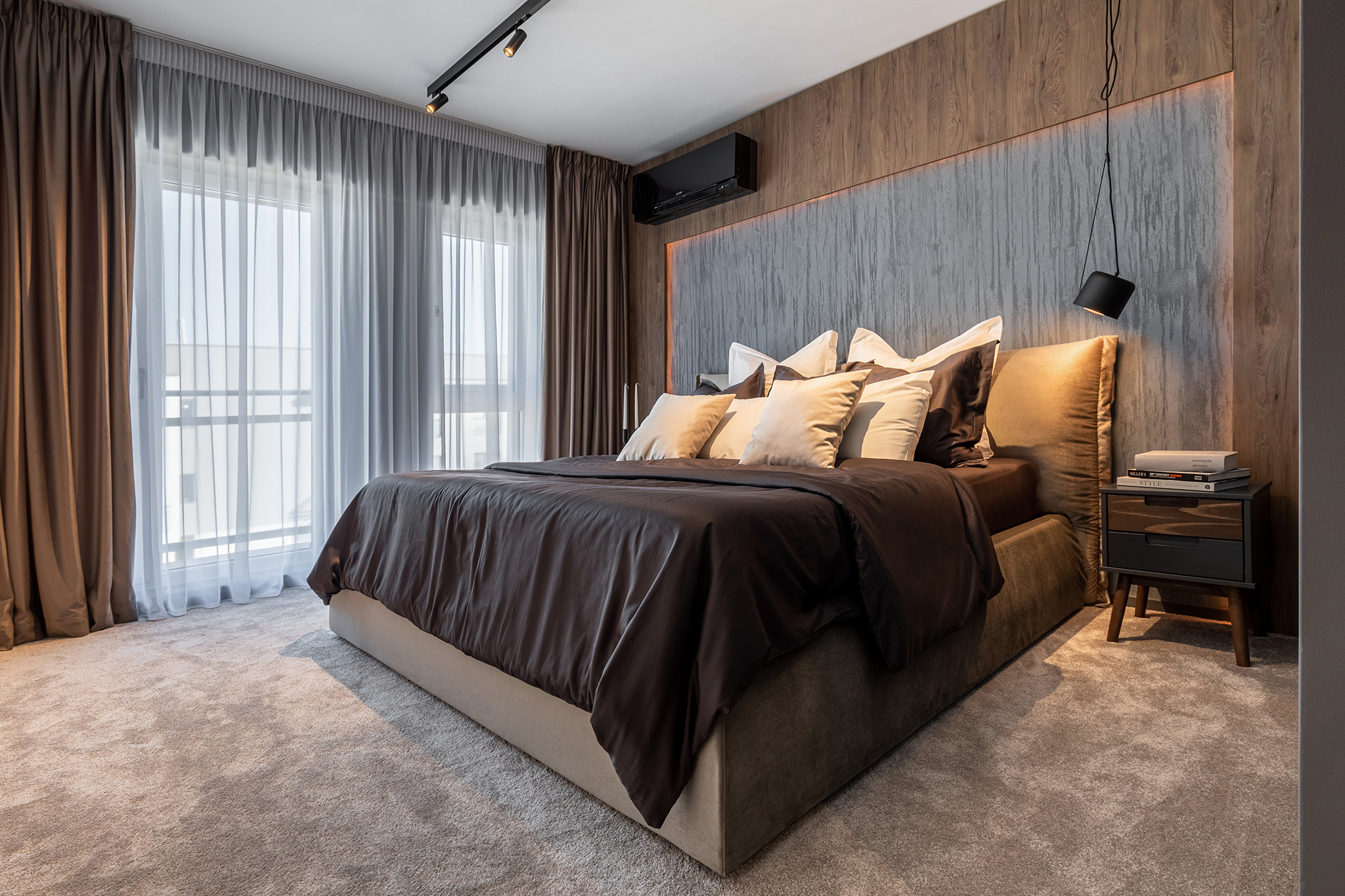 Amenajare dormtor matrimonial elegant Bucuresti