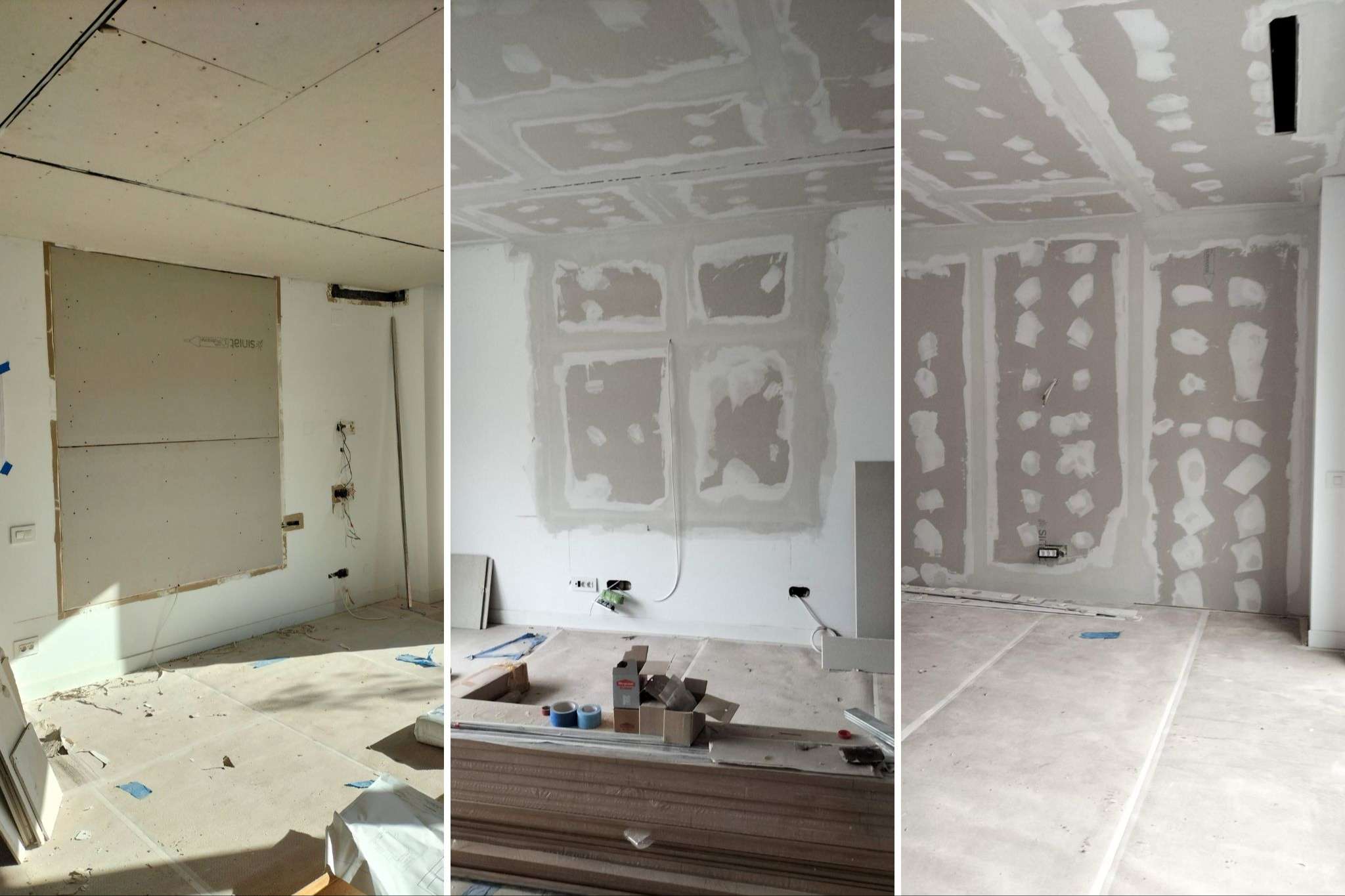 Before and after design interior townhouse Bucuresti
